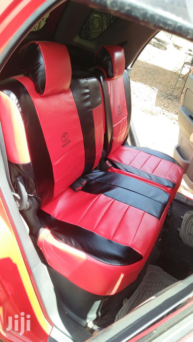 Red/Black Seat Covers