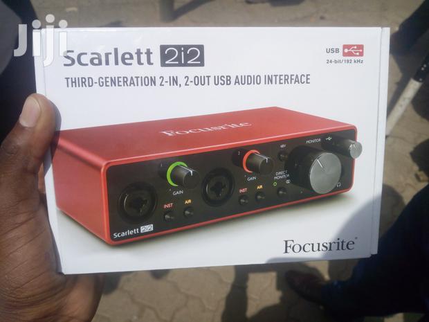 Scarlett 2i2 Focusrite 3rd Gen