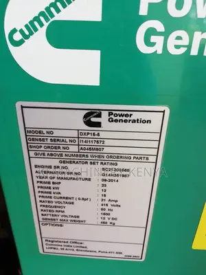 15kva Silent Cummins Power Generator