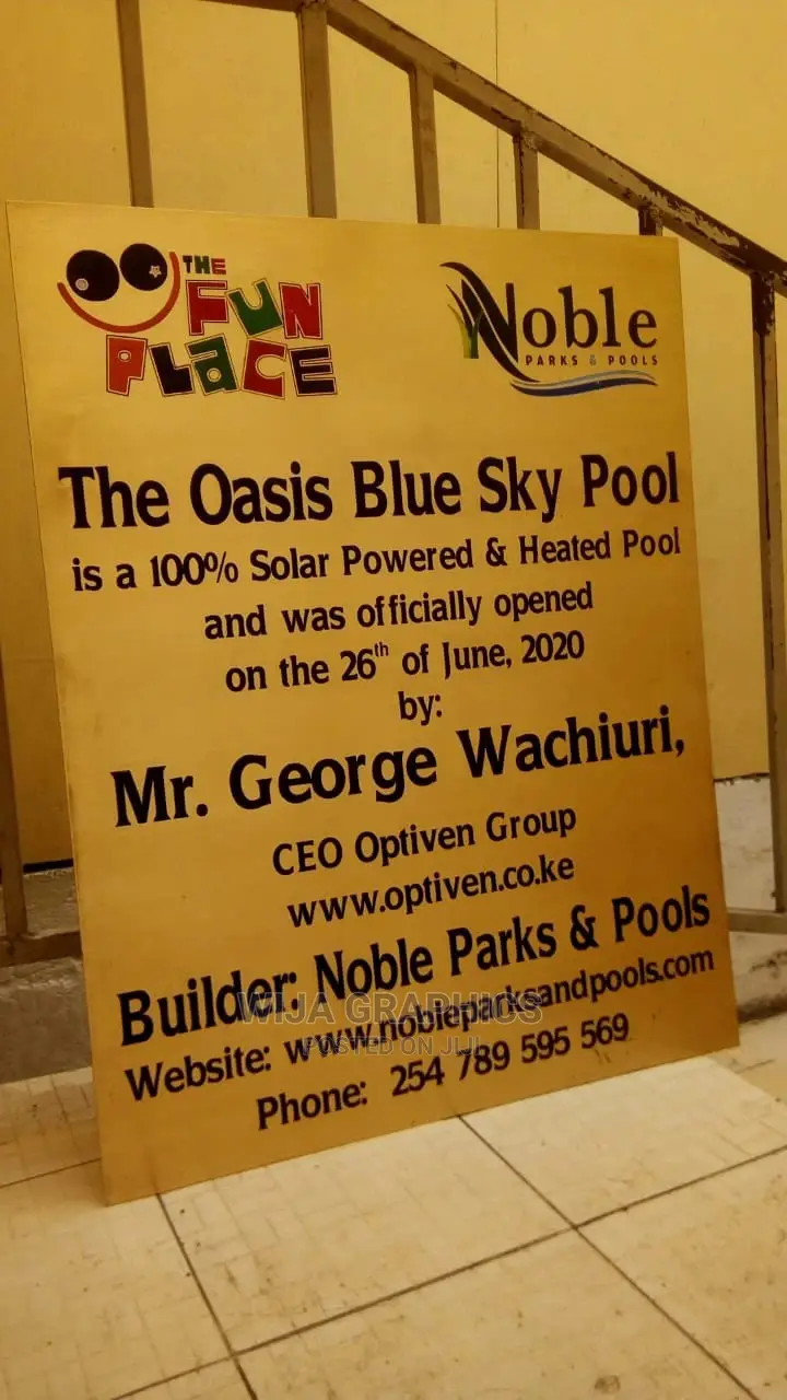 Opening Plaques