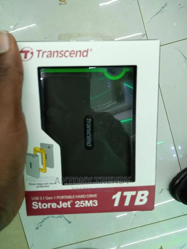 Original Transcend Storejet External Harddisk-1tb(1000GB) - thumbnail 5