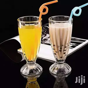 6 Pieces Milkshake And Smoothie Glasses