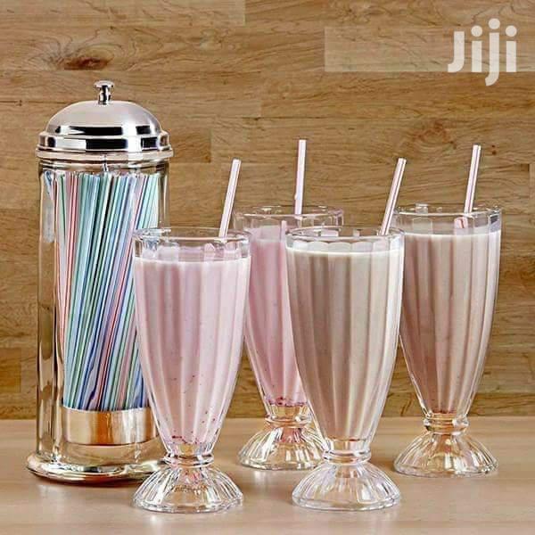 6 Pieces Milkshake And Smoothie Glasses - thumbnail 3