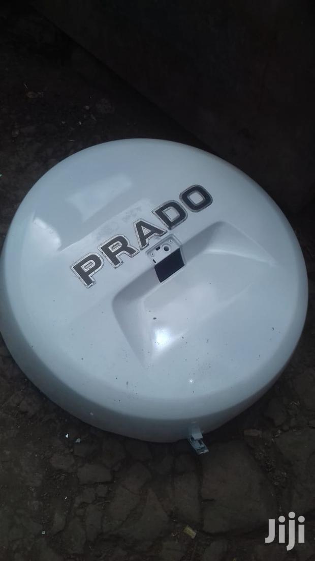 Original Prado Spare Wheel Cover