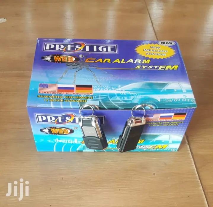 New Prestige Car Alarm With Engine Cut Off, Installation Fre