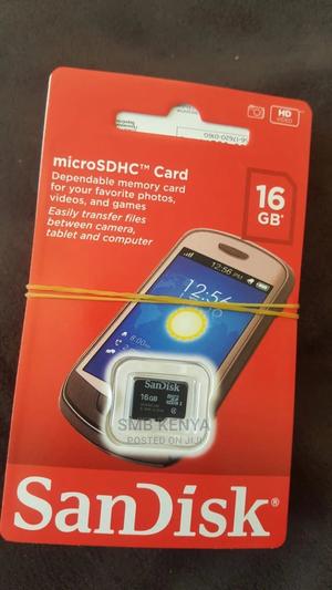Sandisk 16 Gb Memory Card - main view
