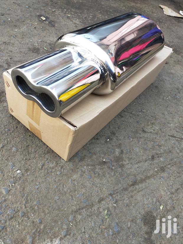 Exhaust Muffler Superpowerful Chrome