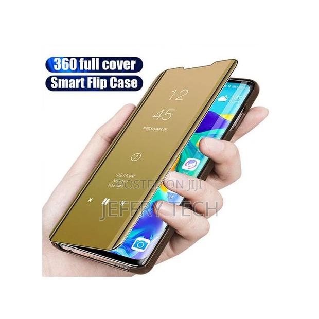 Filp Clear View Cover Without Sensor for Samsung A70 - thumbnail 2