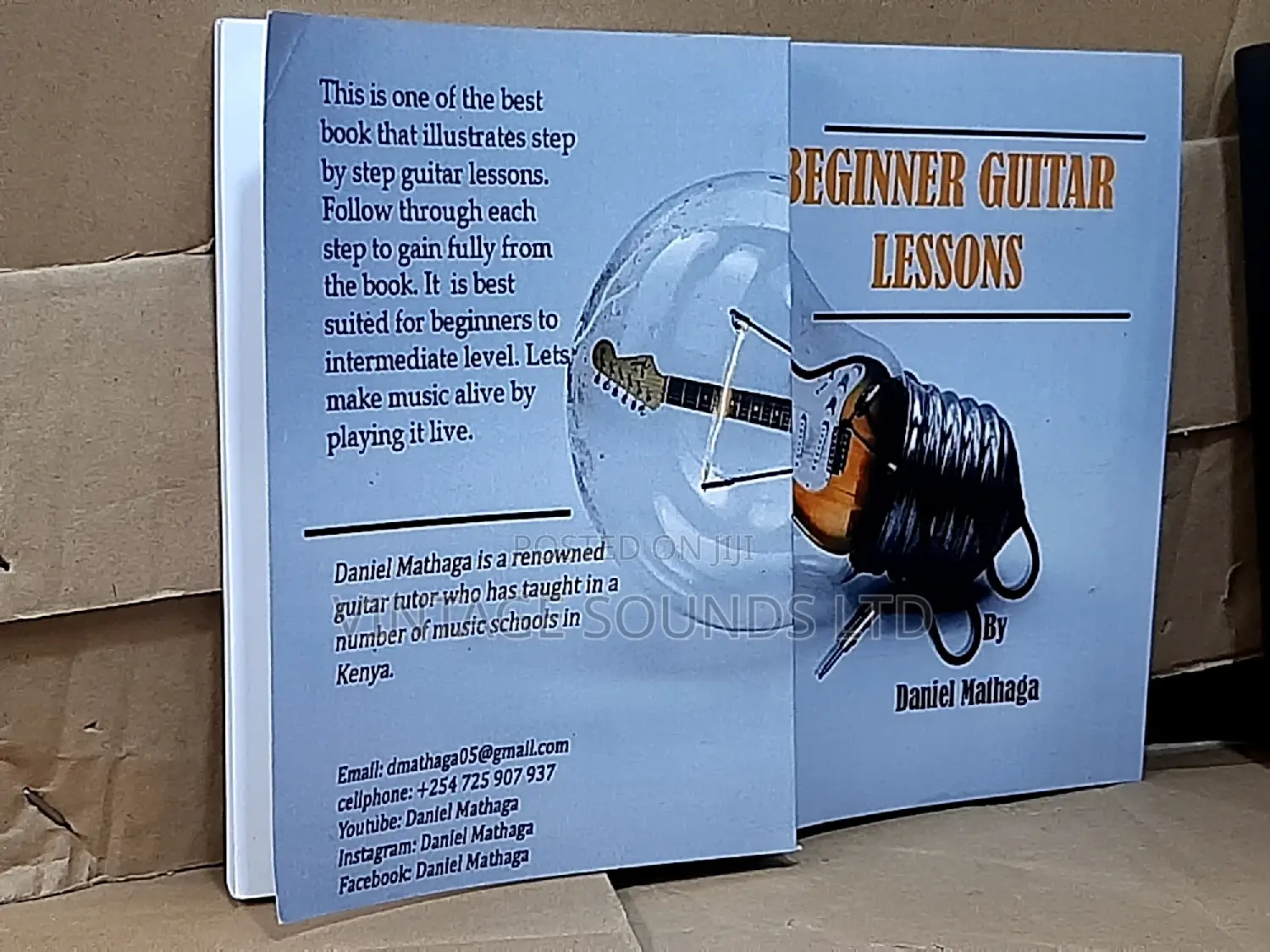 Beginner Guitar Lesson Book