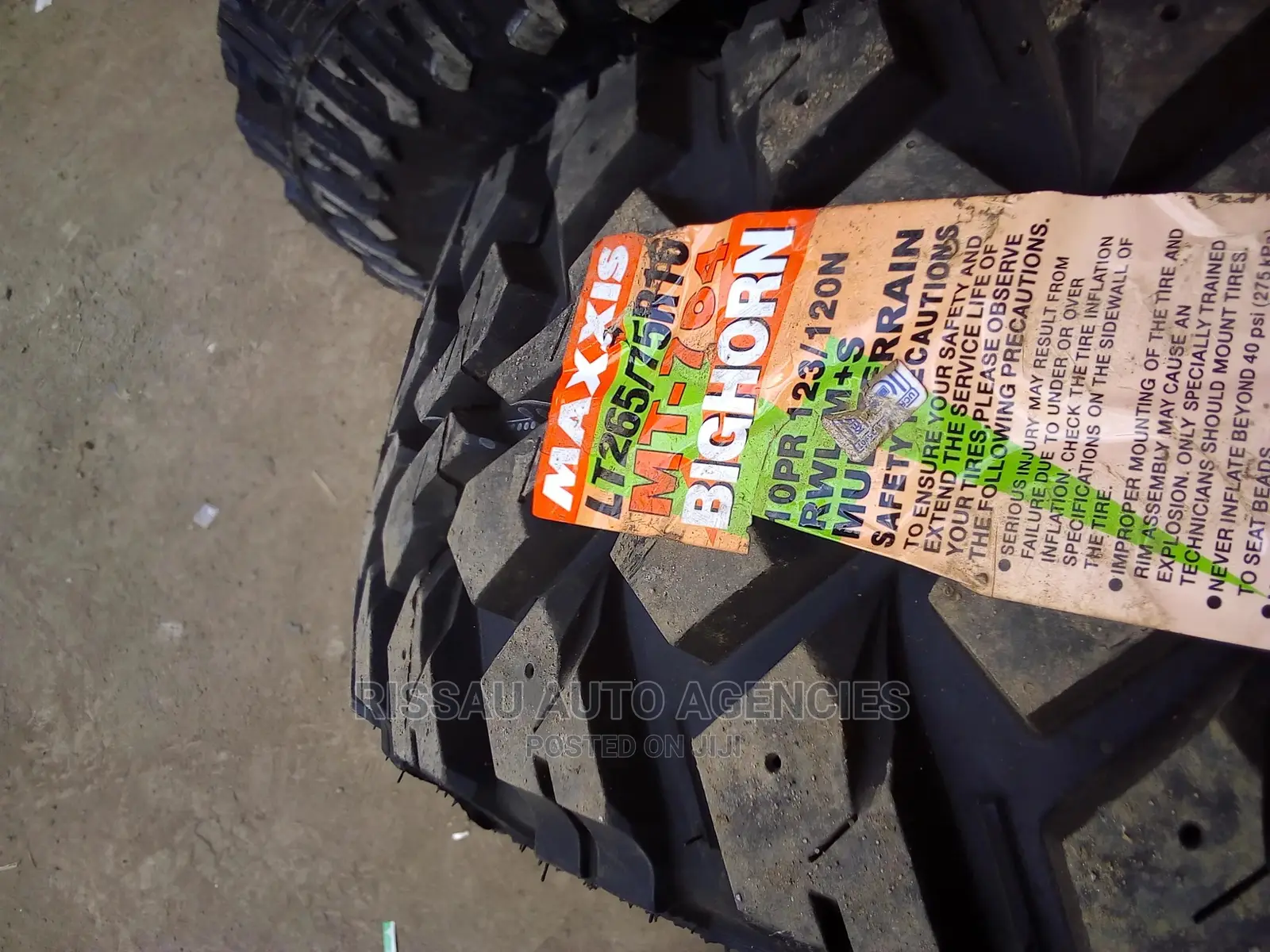 265/75 R 16 Maxxis Mt Tyres