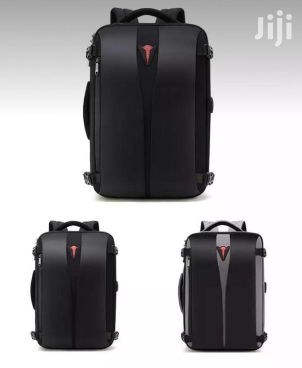 Antitheft Bag That Serves as Backpack or Carry Case
