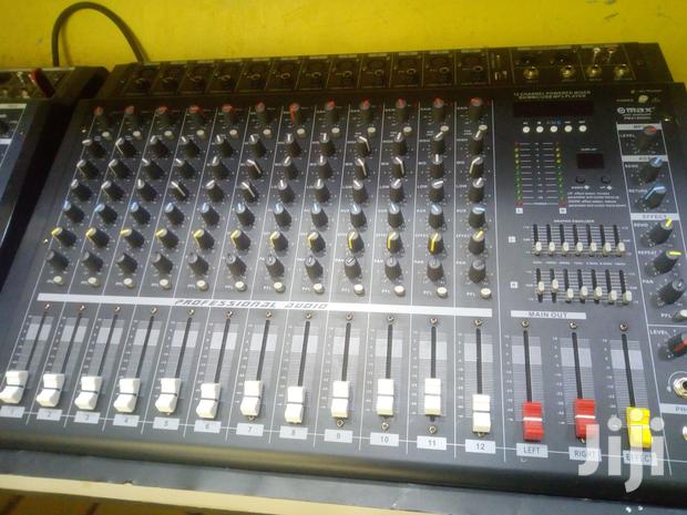 Powered Mixer 12 Channels Omax