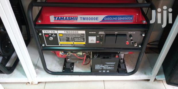 Tamashii 7.0kva Japan Petrol Generator Tm8000e
