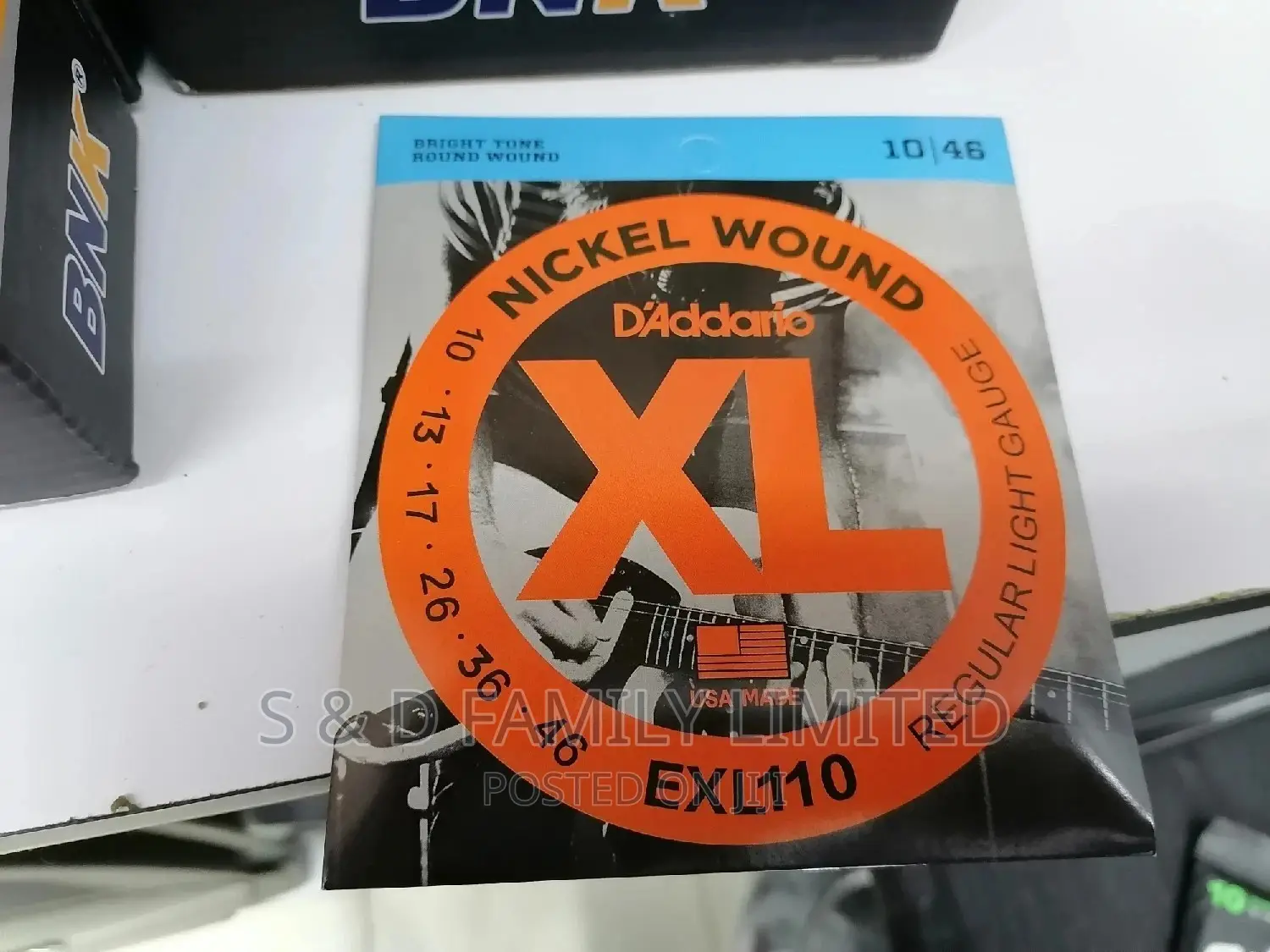 D'addario Electric Strings 10|46