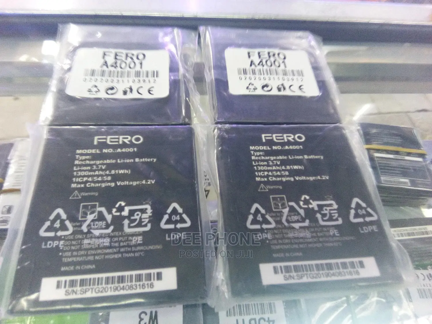 Fero A4001 Phone Batteries
