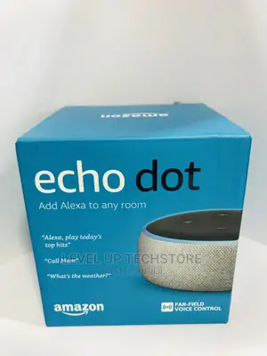 Amazon Alexa Echo Dot Smart Speaker (Heather Grey)