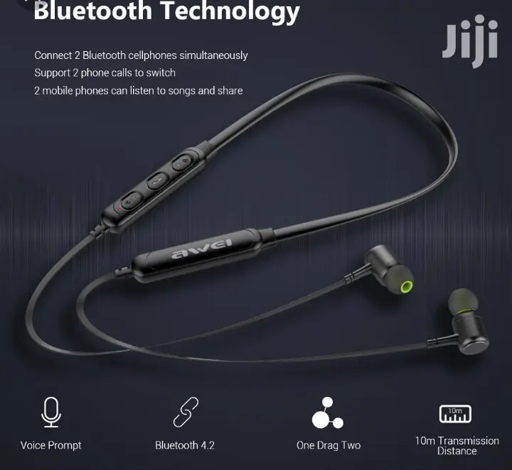 Awei G30bl Neckband Sport Earphones.
