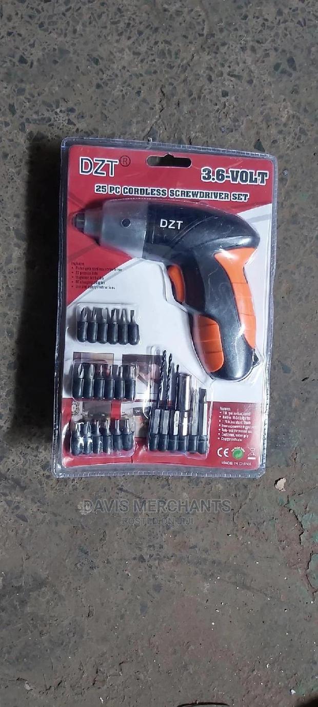 CORDLESS Screwdrivers. Rechargeable With Accessories