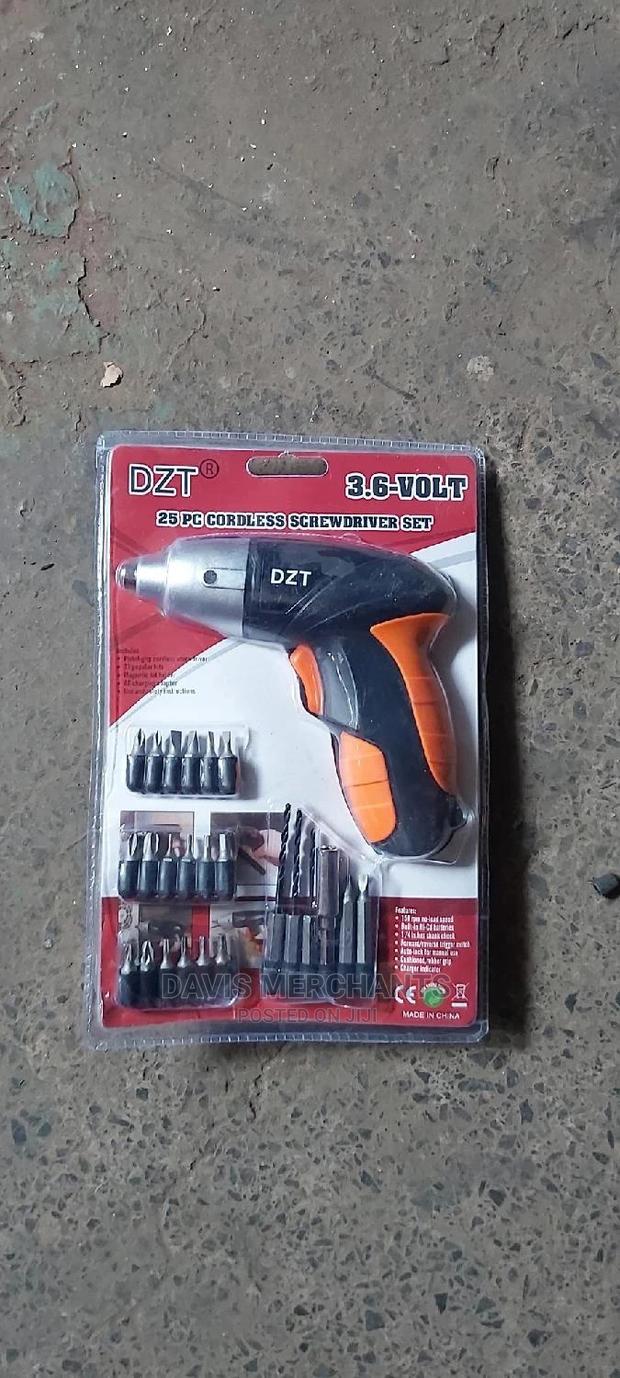 CORDLESS Screwdrivers. Rechargeable With Accessories - thumbnail 2