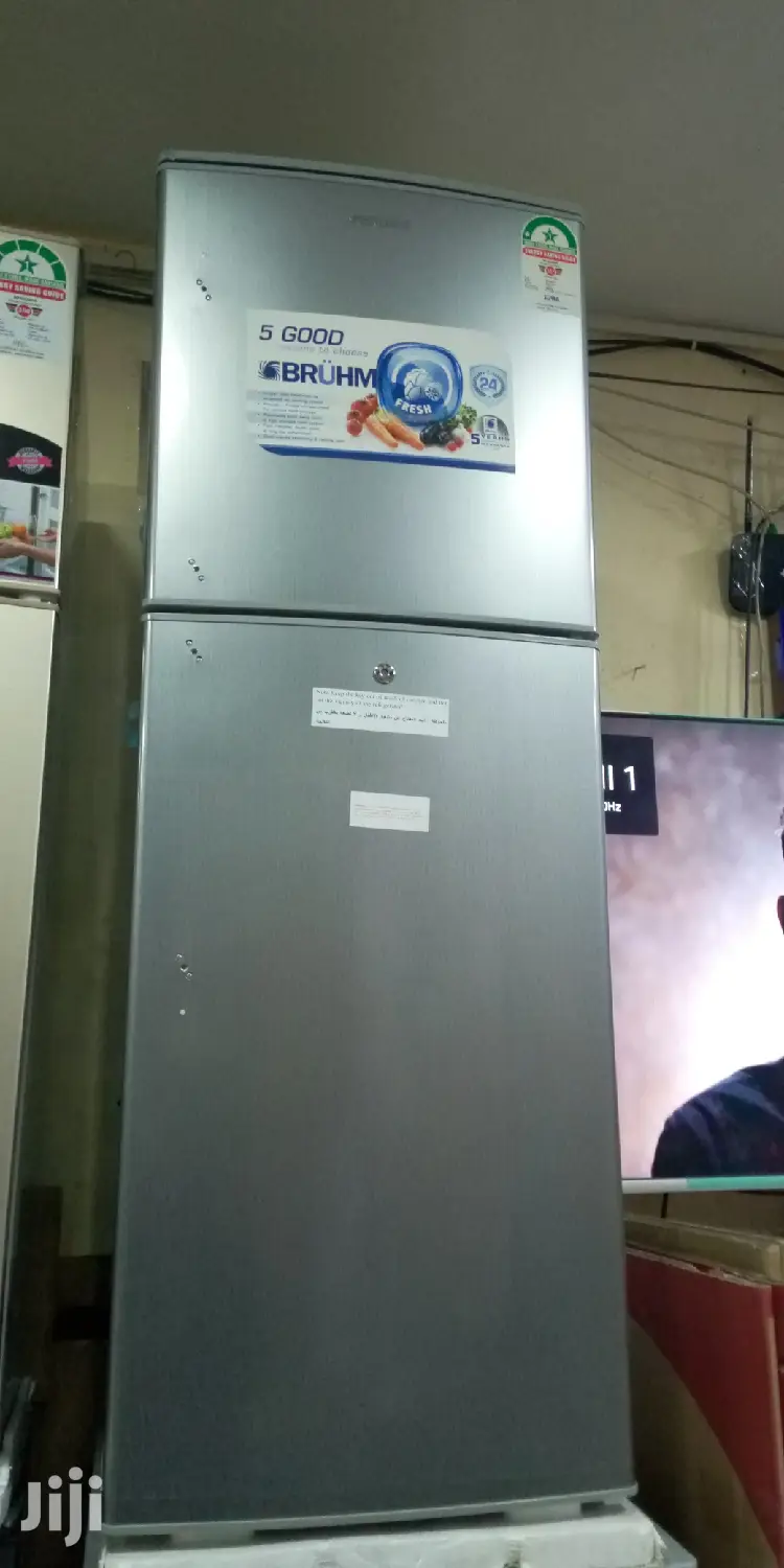 Bruhm Refrigerator Double Door 185ltrs