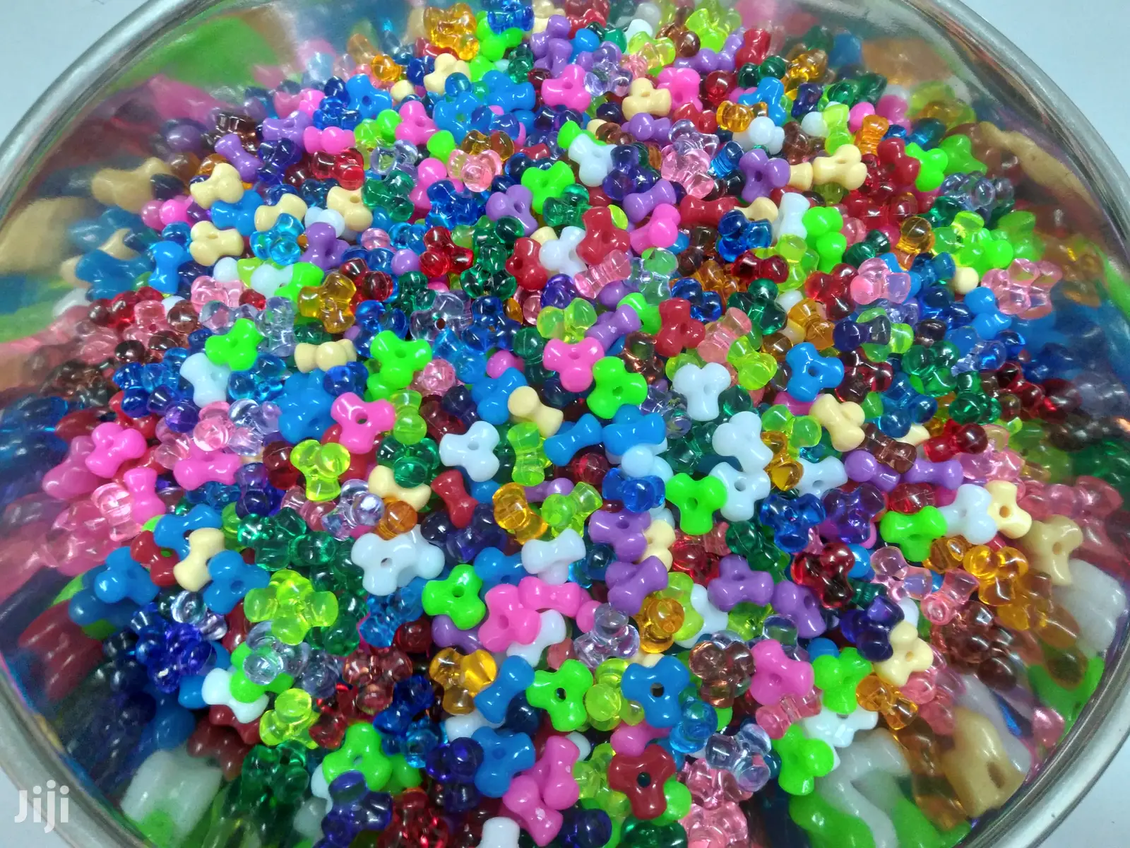 Plastic Beads Large Variety.