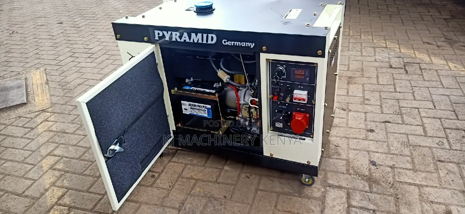 9KVA Pyramid Brand Silent Diesel Power Generator