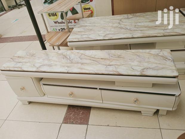 Executive Marble TV Stand