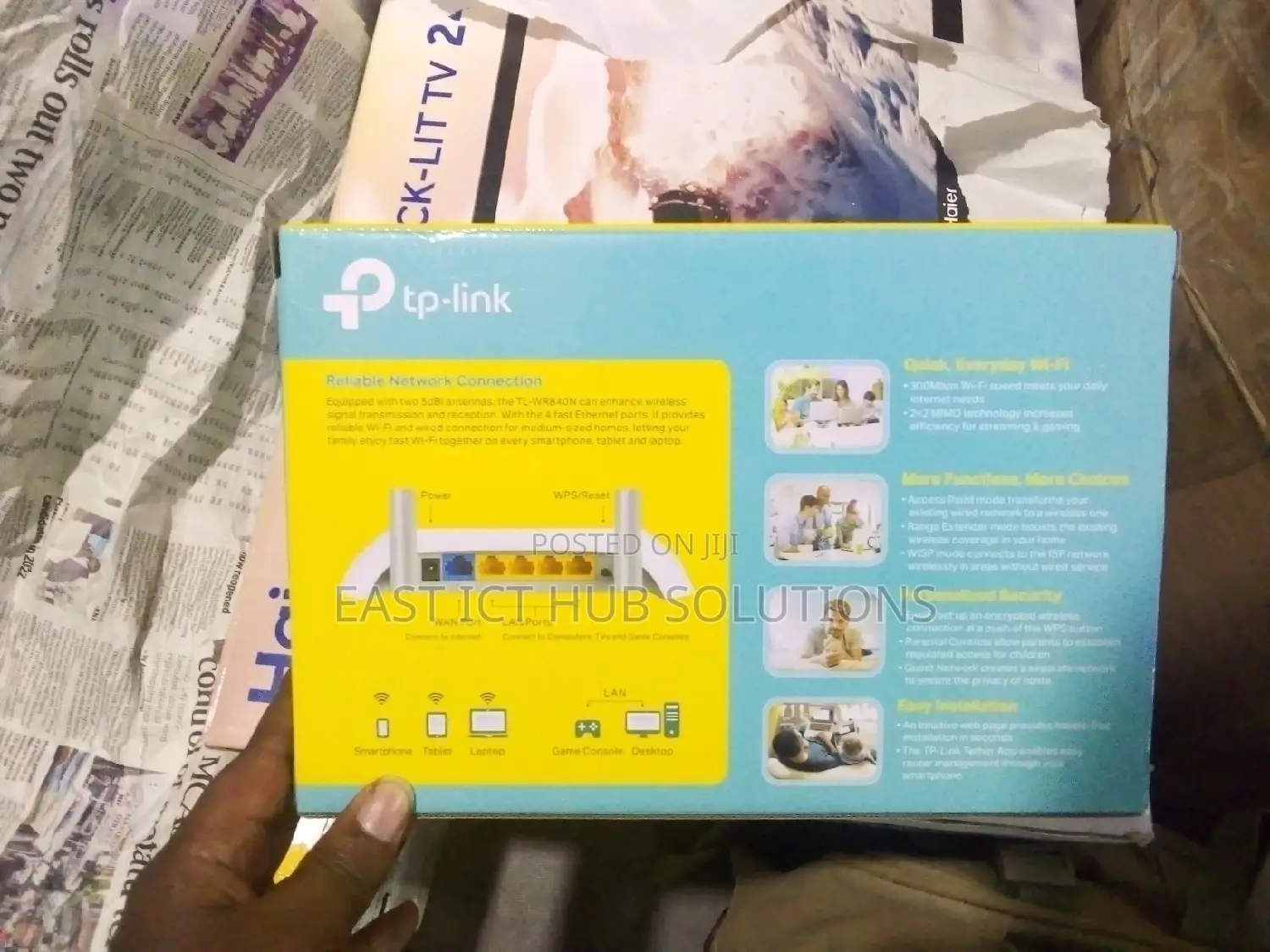 Wireless Router 300mbps Tplink Model