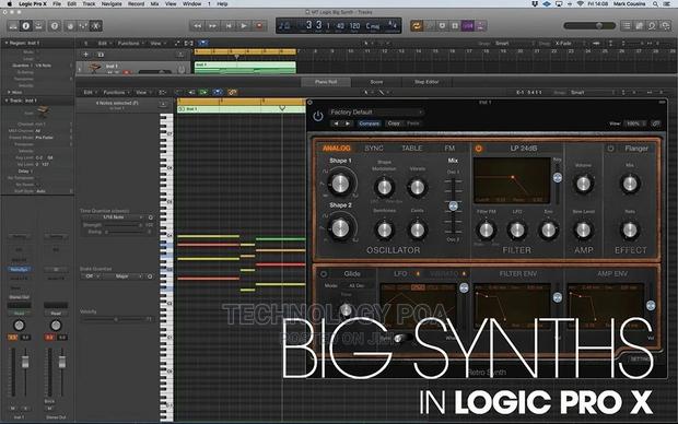 Logic Pro X - main view