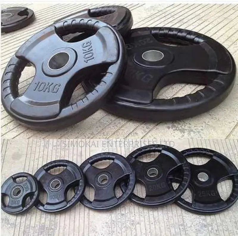 Standard Rubber Coated Weights