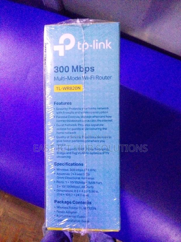 Tplink Wifi Router 820 Series - main view