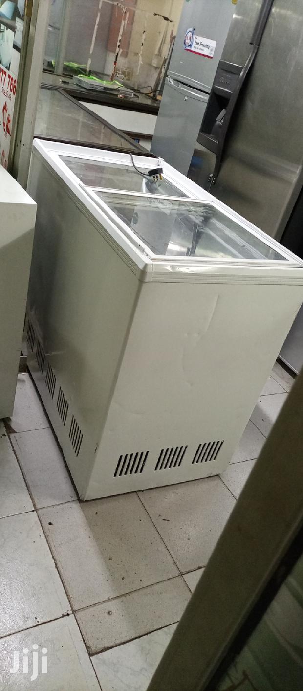 Glass Top Freezer