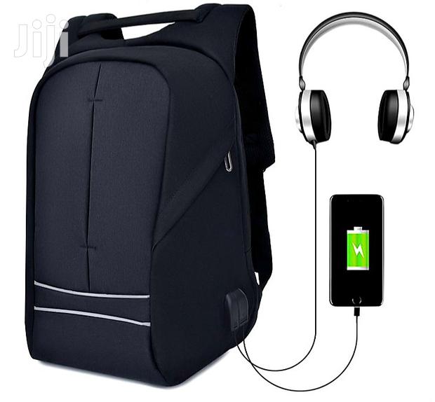 Antitheft Backpack Bag With Usb Port And Audio Port