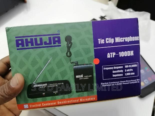 Ahuja Tie Clip Mic