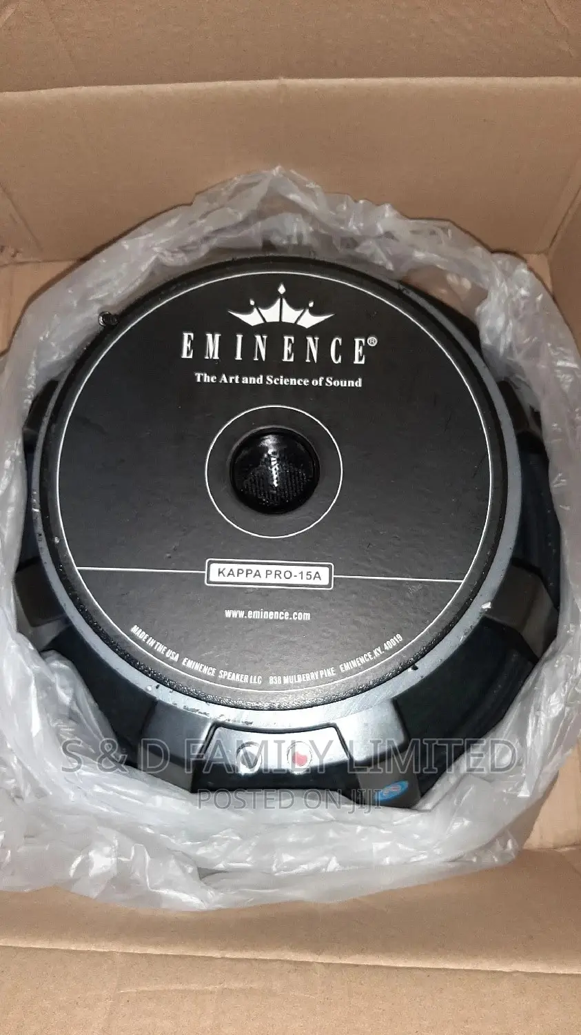 Eminence Kappa Pro 15A