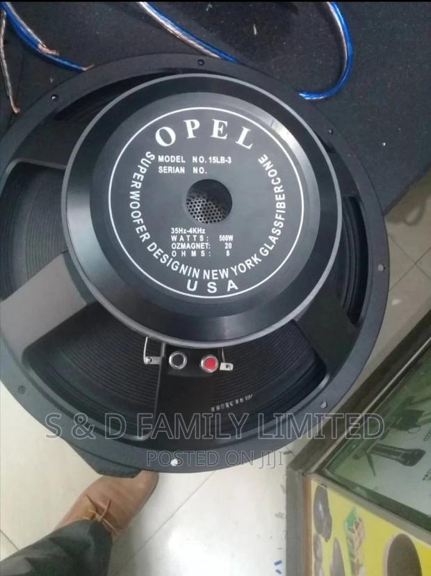 Opel 15 Inches Naked Speaker - main view