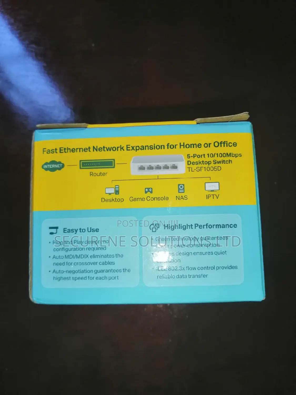 Tp-Link TL-SF1005D 5-Port 10/100mbps Desktop Switch