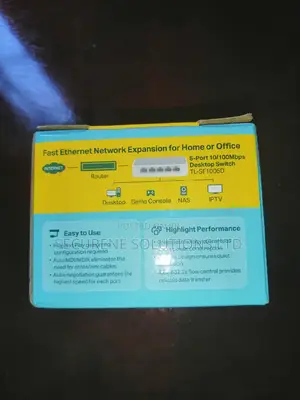 Tp-Link TL-SF1005D 5-Port 10/100mbps Desktop Switch
