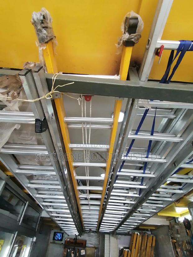Aluminium Double Extension Ladders, All Sizes - thumbnail 3
