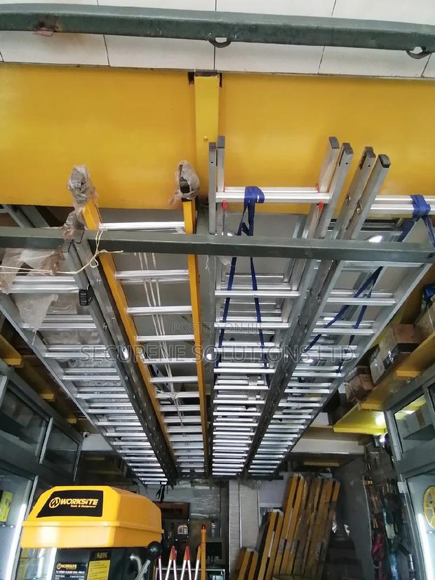 Aluminium Double Extension Ladders, All Sizes - thumbnail 4