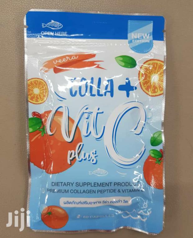 Collagen Plus Vitamin C Dietary Supplements.(60capsules) - thumbnail 3