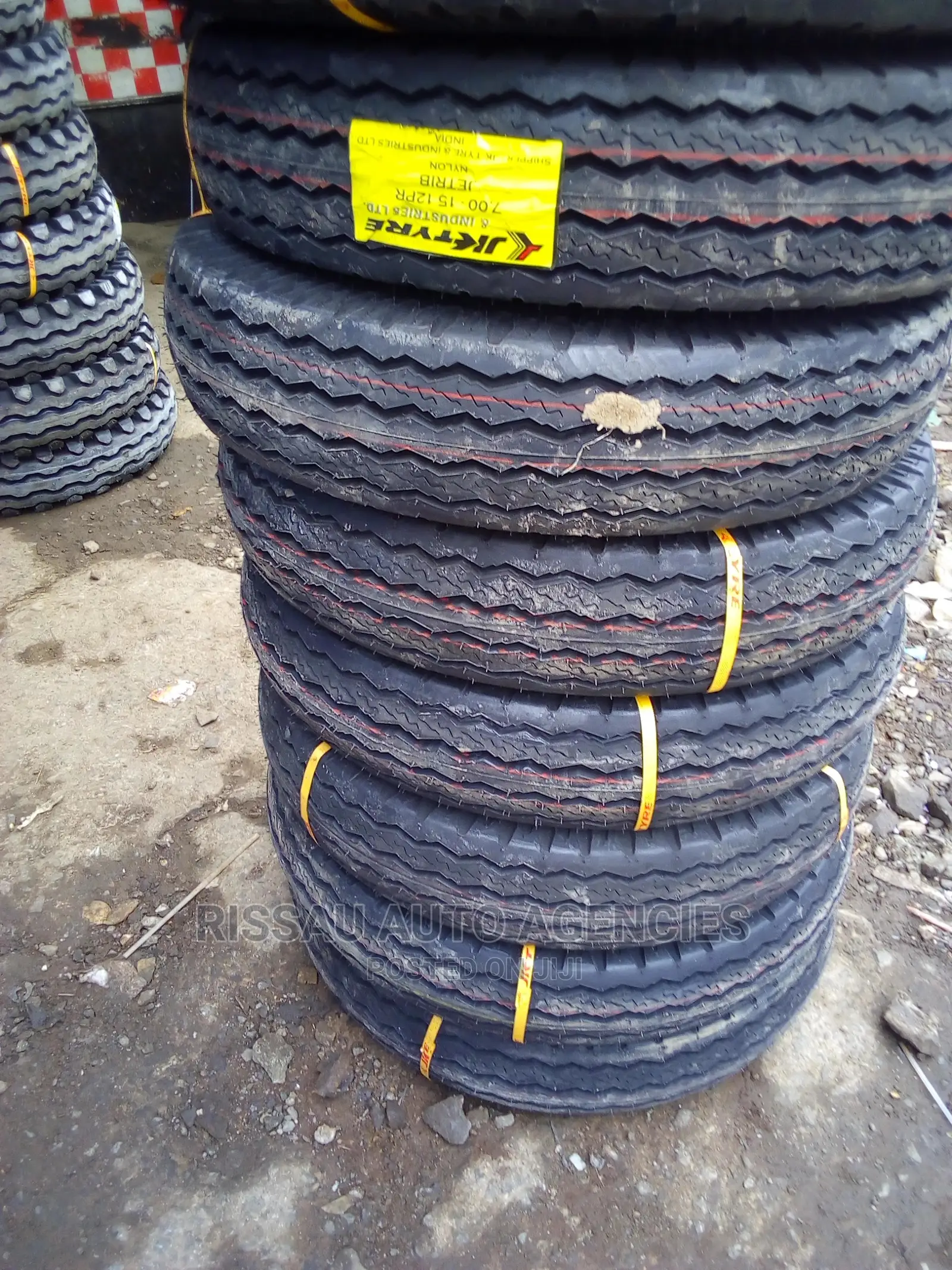 700 R 15 JK Tyres Nylon Rib