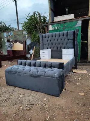 Modern Tufted Bed