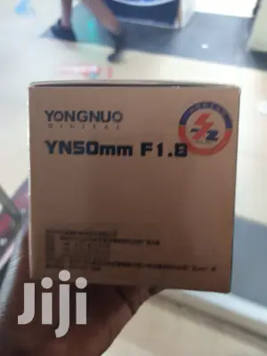 New Canon 1.8 Yn 50mm Lens For Blurring Background