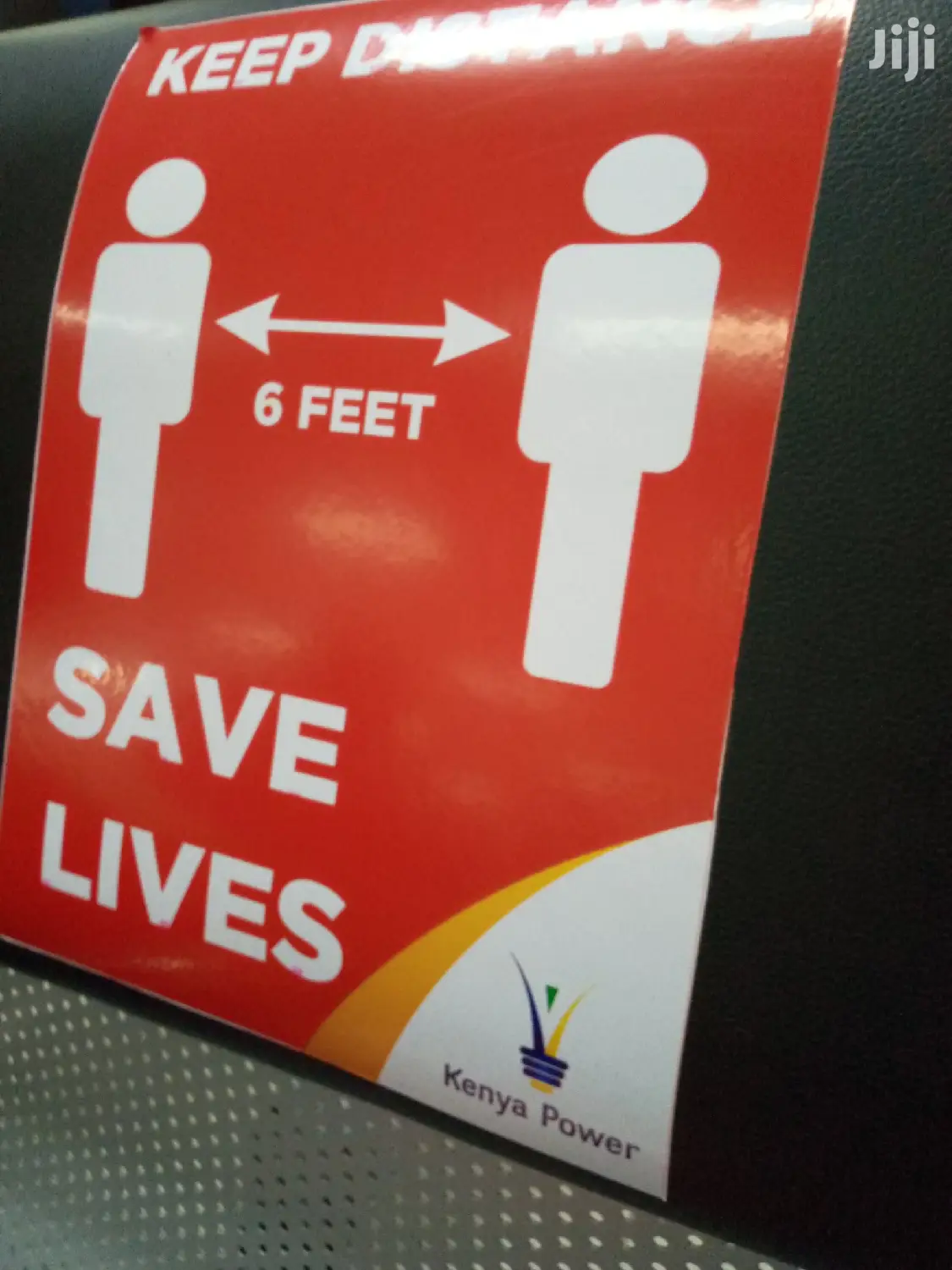 Laminated Sit And Floor Stickers