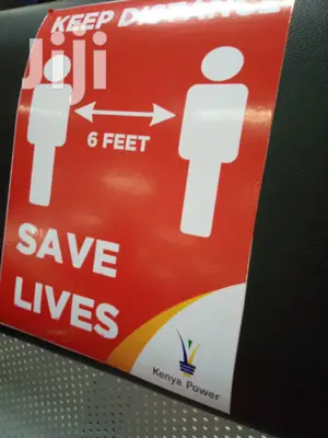 Laminated Sit And Floor Stickers