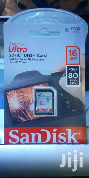 16 Gb Ultra SDXC UHS-1 Card.