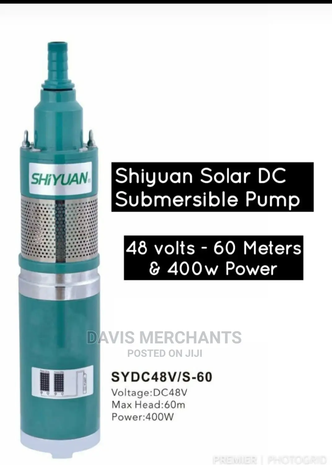SHIYUAN Solar Water Pump