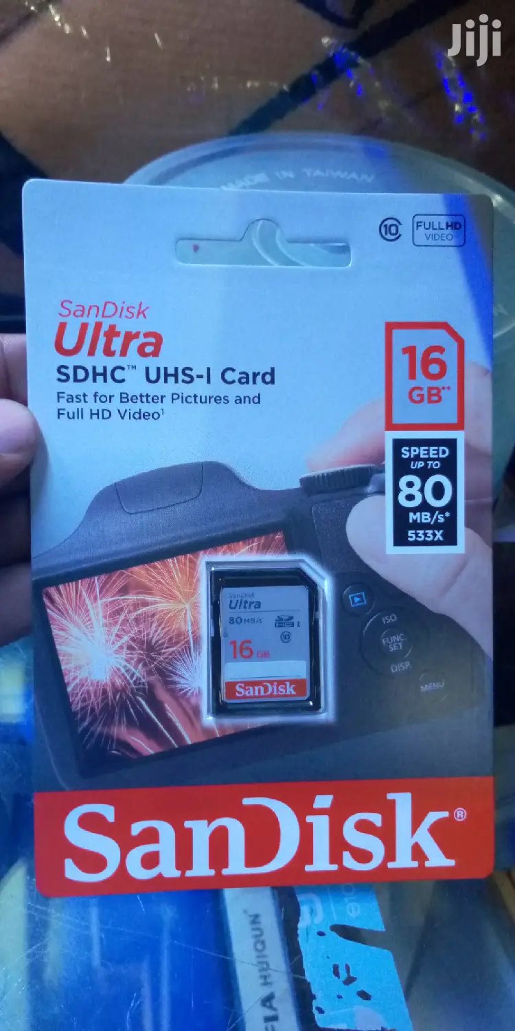 16 Gb Sandisk Ultra SDXC UHS-1 Card