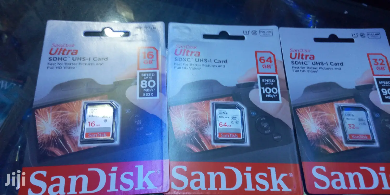 16 Gb Sandisk Ultra SDXC UHS-1 Card